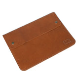 MacBook Leather Laptop Sleeve - Classy Leather Bags - Flyclothing LLC