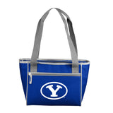 BYU Crosshatch 16 Can Cooler Tote