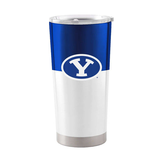 BYU Colorblock 20oz Stainless Tumbler - Logo Brands - Flyclothing LLC