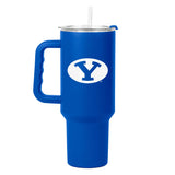 Brigham Young 40oz Flipside Powder Coat Tumbler - Logo Brands - Flyclothing LLC