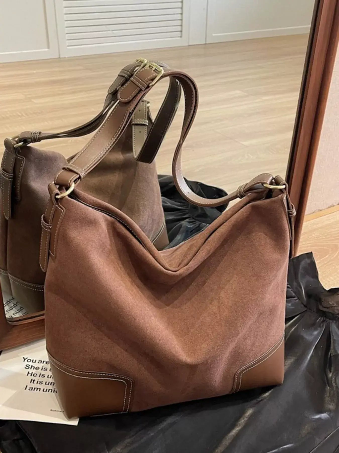 Adjustable Strap Shoulder Bag - Trendsi - Flyclothing LLC