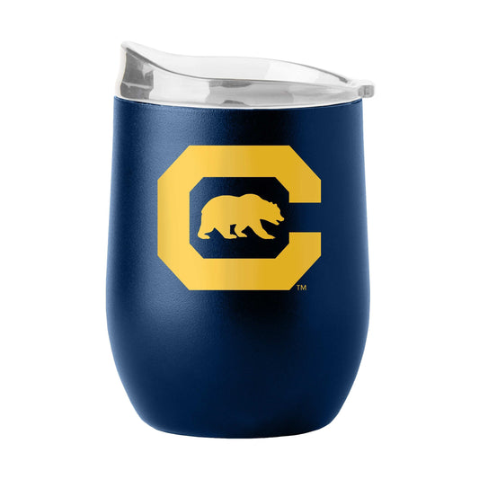 Cal-Berkeley 16oz Flipside Powder Coat Curved Bev - Logo Brands - Flyclothing LLC