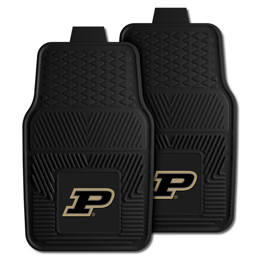 Purdue Boilermakers Heavy Duty Car Mat Set - 2 Pieces - Purdue