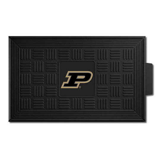 Purdue Boilermakers Heavy Duty Vinyl Medallion Door Mat - 19.5in. x 31in. - Purdue