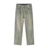 Straight Leg Jeans with Pockets - Trendsi - Flyclothing LLC