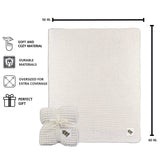 Central Florida Cable Knit Throw 50x60 - Logo Brands - Flyclothing LLC