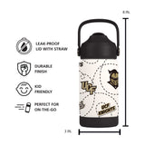 Central Florida 12oz Mascot SS Kids Bottle - Logo Brands - Flyclothing LLC