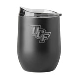 Central Florida 16oz Gun Metal Powder Coat Curved Beverage