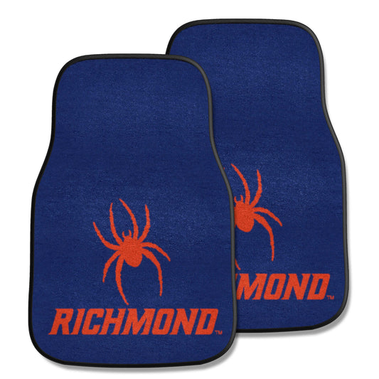 Richmond Spiders Front Carpet Car Mat Set - 2 Pieces - Richmond