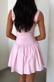 Decorative Button Square Neck Cami Dress - Trendsi - Flyclothing LLC