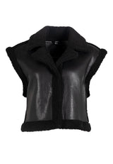 Tali CF Leather Jacket, Black