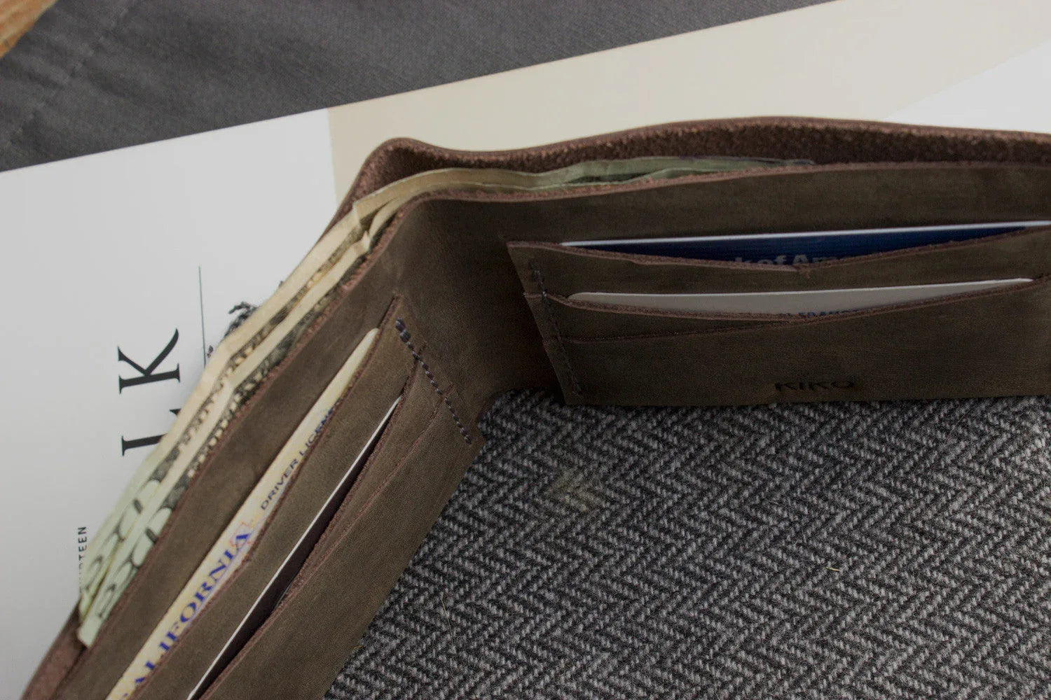 Buck Bifold - Kiko Leather - Flyclothing LLC