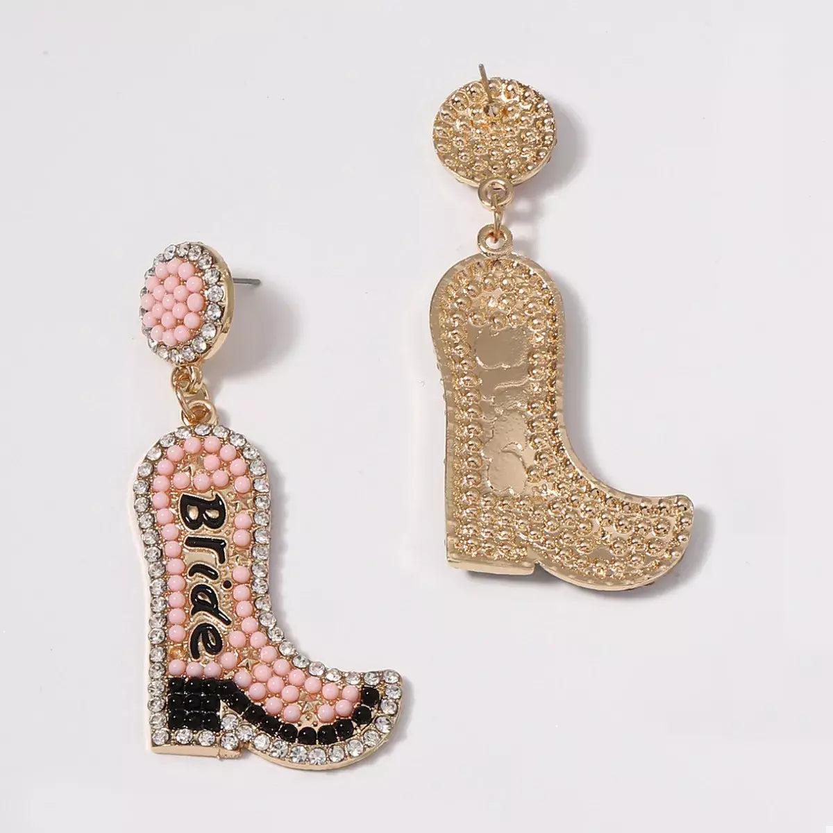 Bride Boot Dangle Earrings - Trendsi - Flyclothing LLC