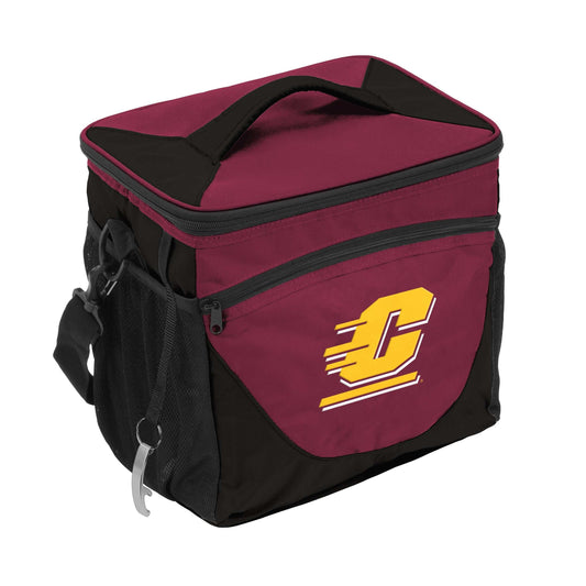 Central Michigan 24 Can Cooler - Logo Brands - Flyclothing LLC