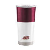 Central MI 20oz Colorblock Stainless Tumbler - Logo Brands - Flyclothing LLC