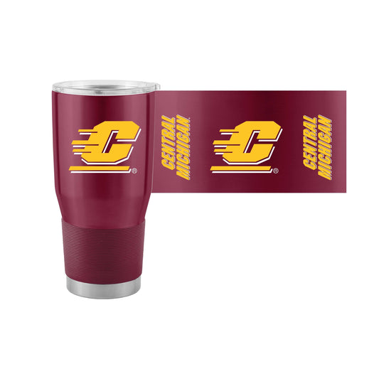 Central Michigan Gameday 30 oz Stainless Tumbler - Logo Brands - Flyclothing LLC