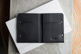 Unstitched Leather Twofold Wallet - Kiko Leather - Flyclothing LLC
