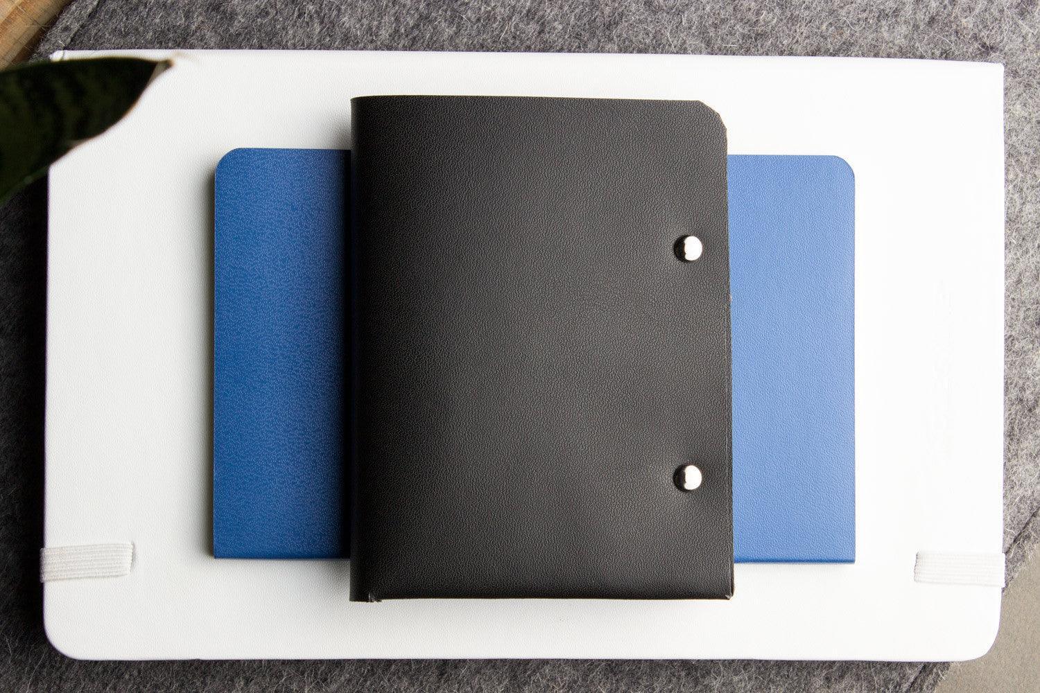 Unstitched Leather Twofold Wallet - Kiko Leather - Flyclothing LLC