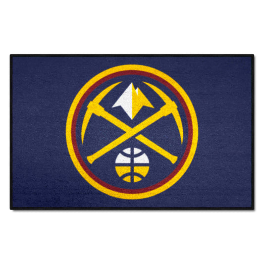 Denver Nuggets Starter Mat Accent Rug - 19in. x 30in. - Denver Nuggets