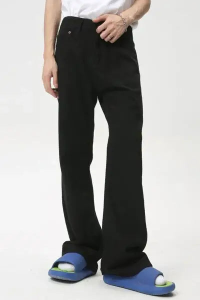 Mid Rise Jeans with Pockets - Trendsi - Flyclothing LLC