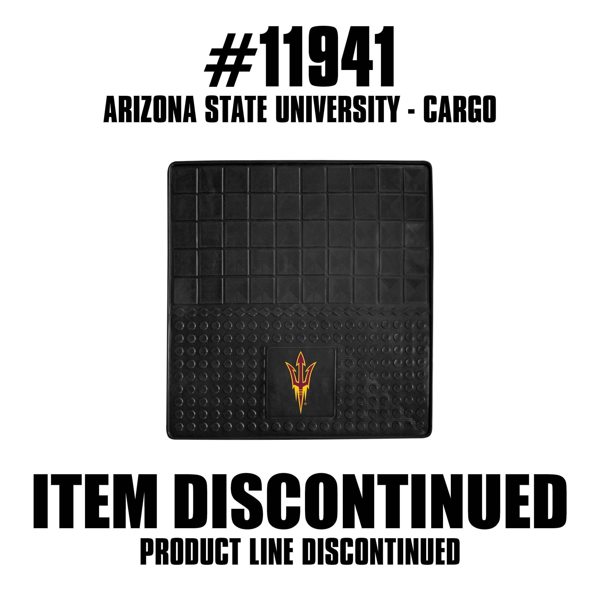 Arizona State Sun Devils Heavy Duty Cargo Mat 31"x31" - Arizona State - Flyclothing LLC