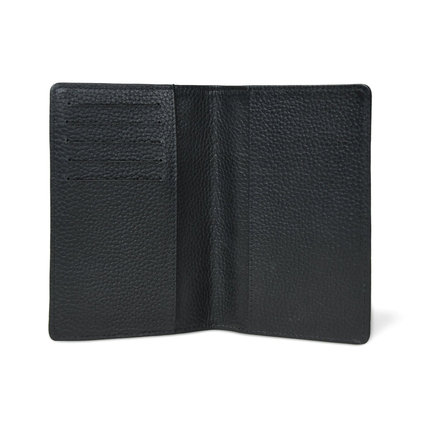 Adam Black Passport Holder - Classy Leather Bags - Flyclothing LLC
