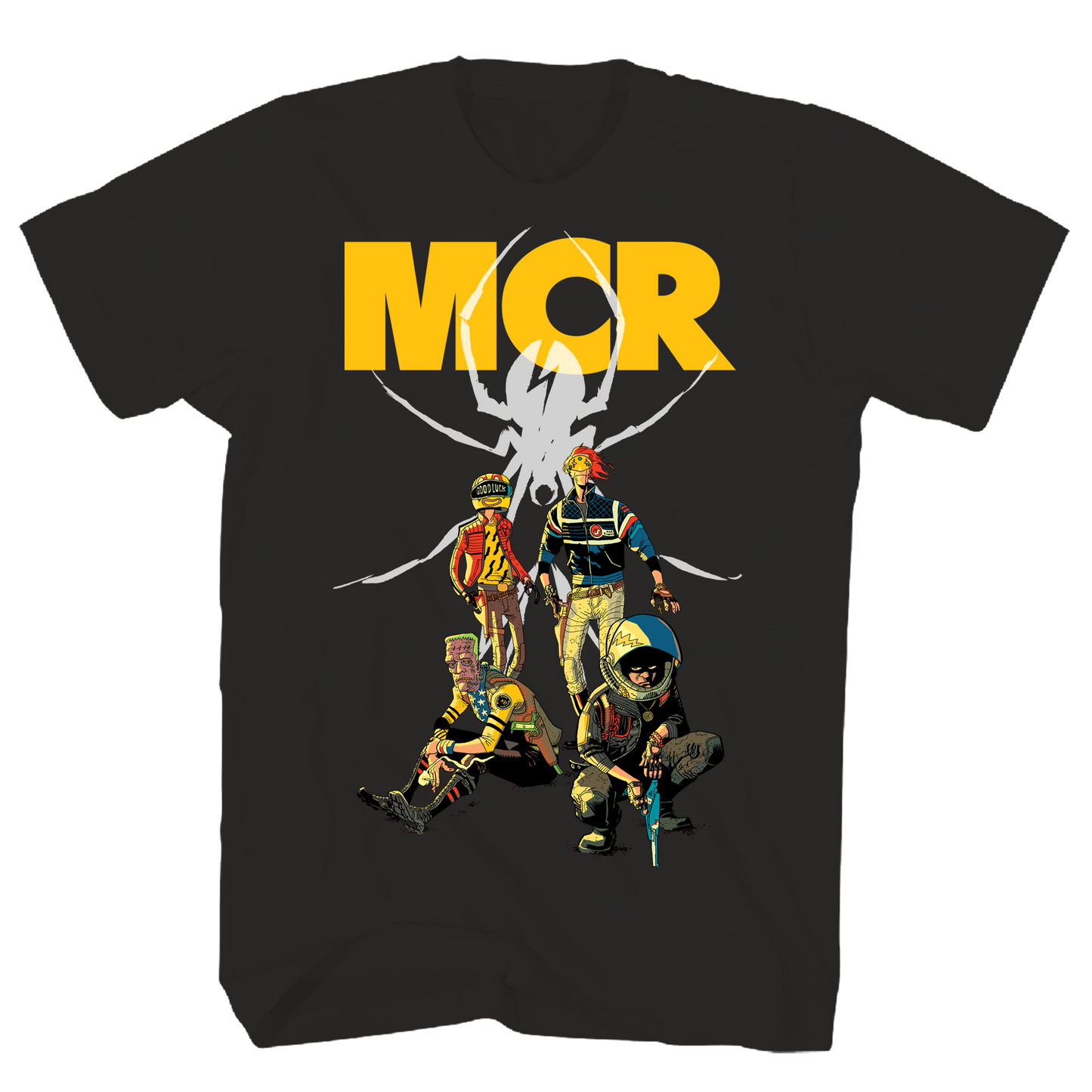 MY CHEMICAL ROMANCE KILL JOYS PIN UP BLACK T-SHIRT