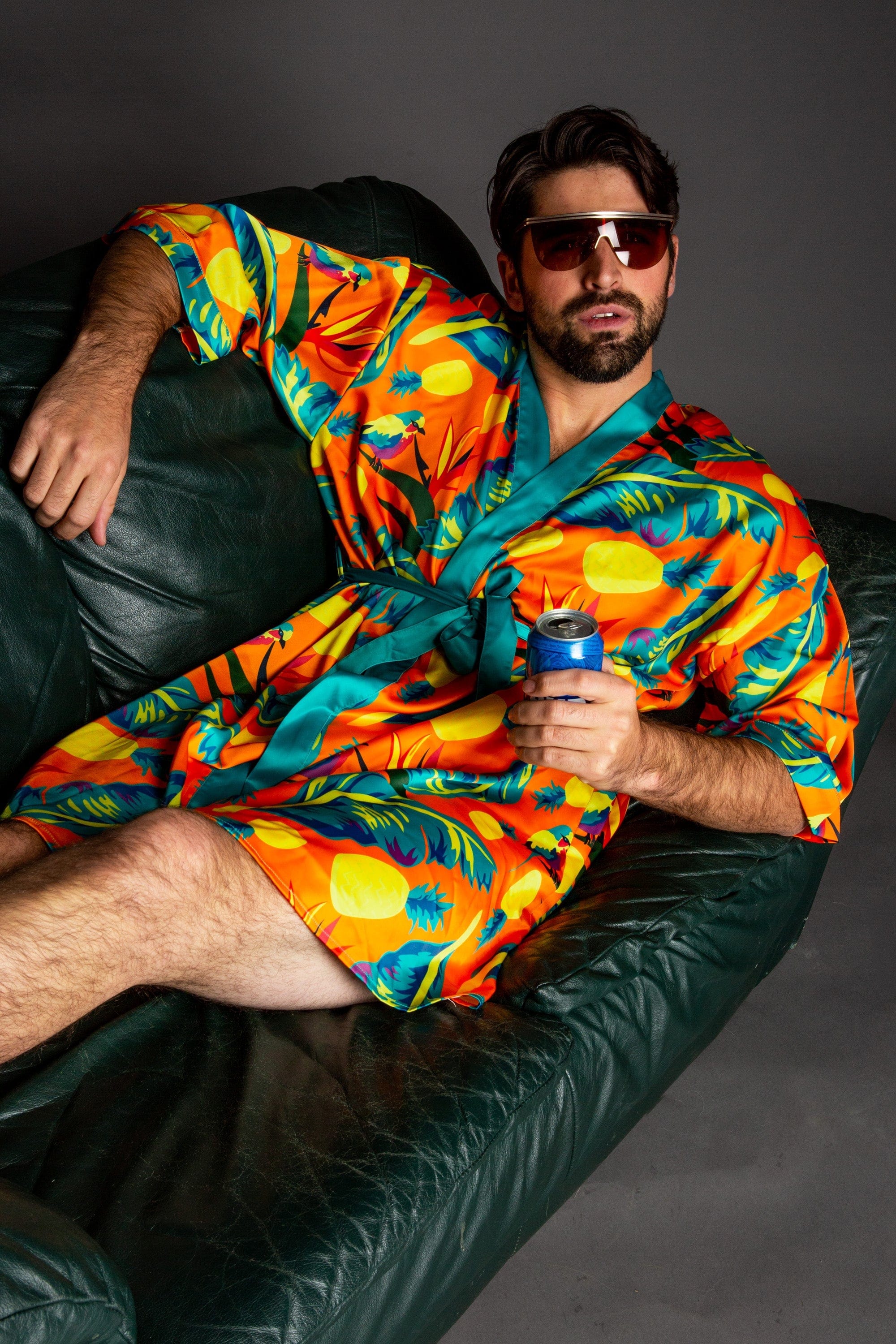 The Cruise Ship Casanova | Hawaiian Party Kimono - Shinesty
