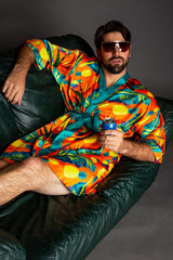 The Cruise Ship Casanova | Hawaiian Party Kimono - Shinesty