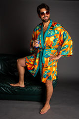 The Cruise Ship Casanova | Hawaiian Party Kimono - Shinesty