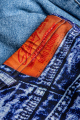 The Daytona Dong Sarong | Denim Print Swim Brief - Shinesty