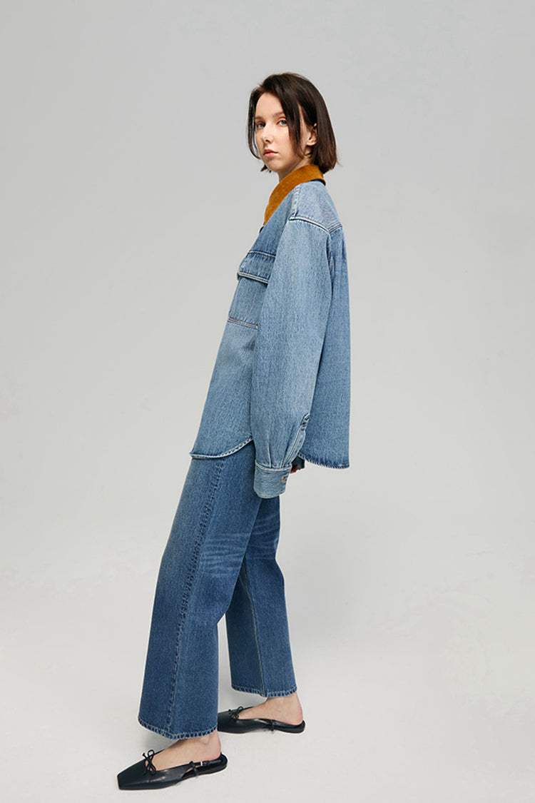 The Cityer Crop Wide Jeans HJ009 - Hey Joanie - Flyclothing LLC