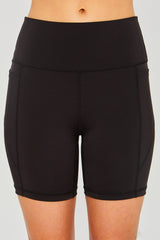 Love Tree High Waist Seam Detail Active Shorts - Trendsi