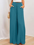Wide Leg Pants with Pockets - Trendsi - Flyclothing LLC