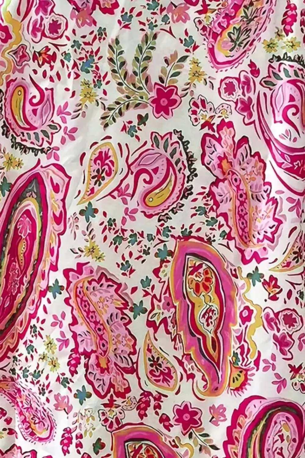 Printed Collared Neck Long Sleeve Shirt - Trendsi - Flyclothing LLC