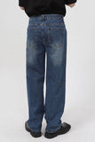 Mid Rise Baggy Jeans with Pockets - Trendsi