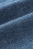 US Flag Mid-Rise Waist Straight Jeans - Trendsi - Flyclothing LLC