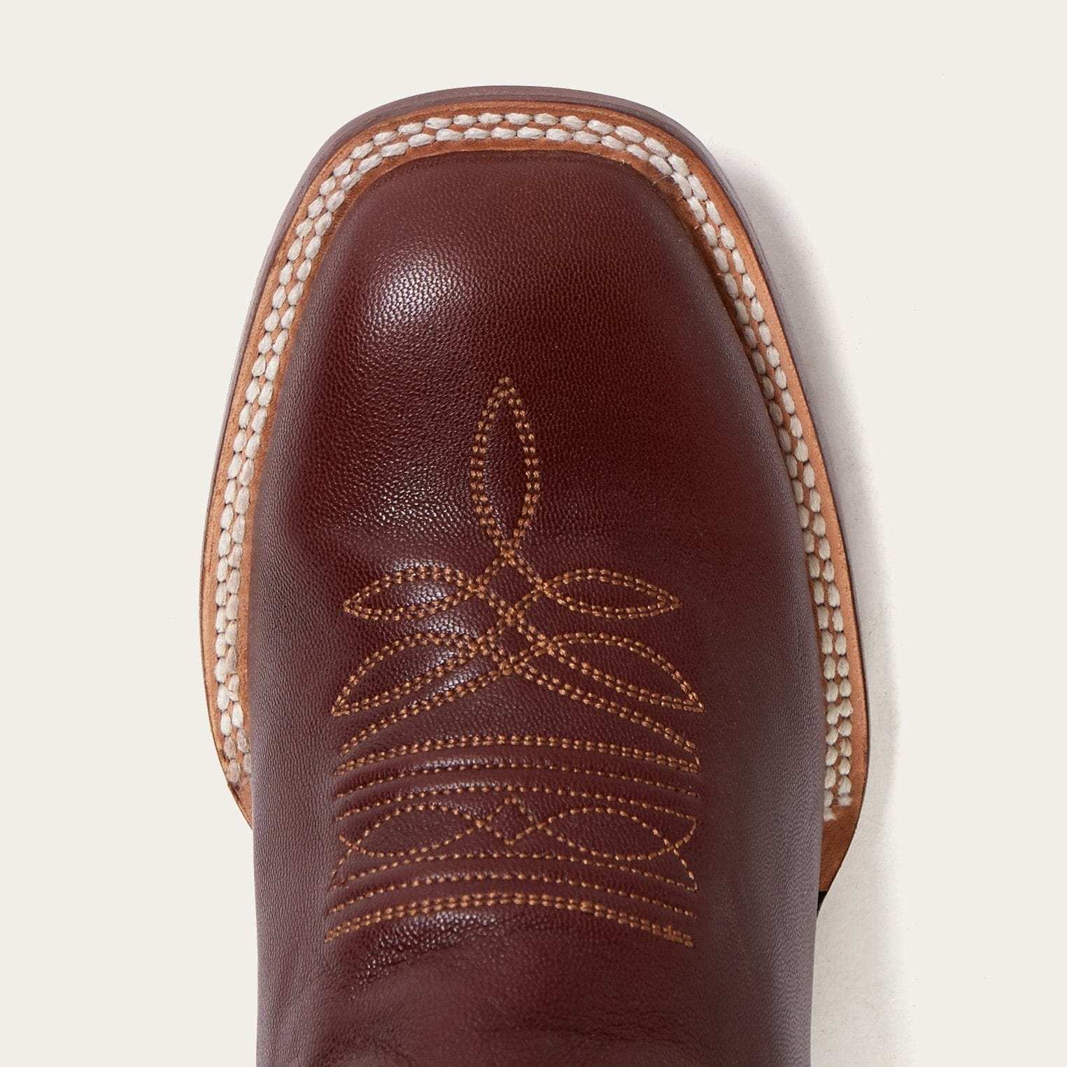 Stetson Denver Brown Goat Hand Stitched Cowboy Boot - Stetson - Flyclothing LLC