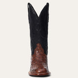 Stetson Ozzy Ostrich Boot Dark Brown - Stetson - Flyclothing LLC