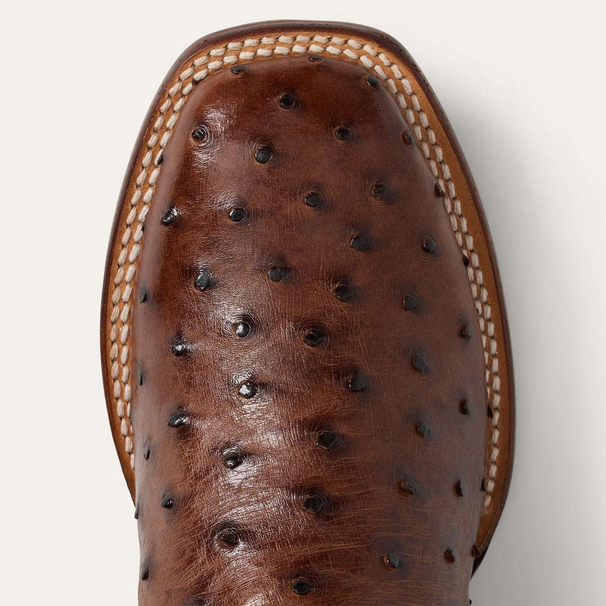 Stetson Ozzy Ostrich Boot Tan/Brown - Stetson - Flyclothing LLC