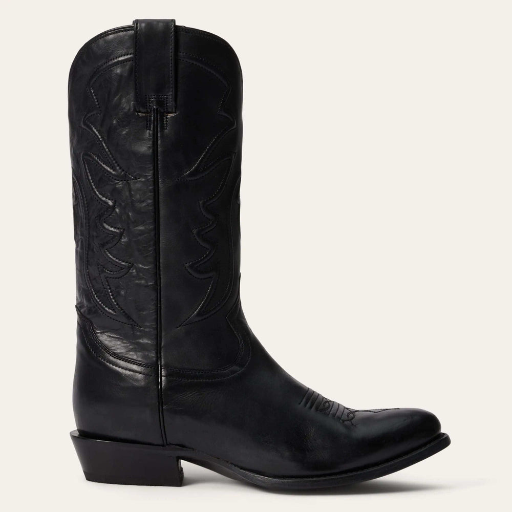 Stetson Ames Corded & Burnished Leather Boot - Stetson - Flyclothing LLC