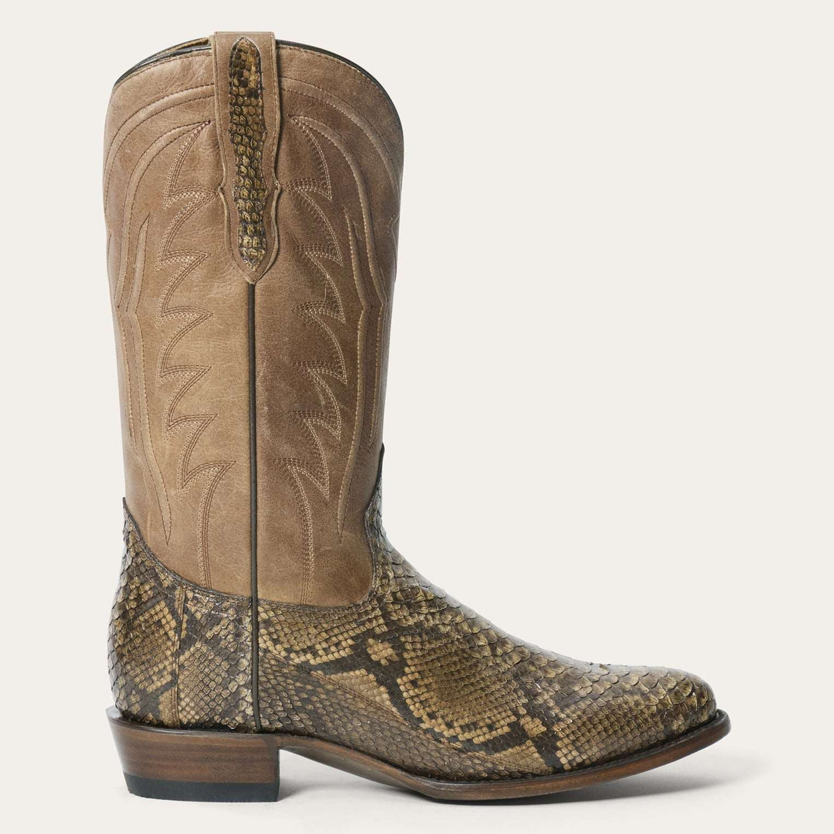 Stetson Wild Bill Python Boots Brown - Stetson - Flyclothing LLC