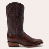 Stetson Wyatt Smooth Ostrich Boots - Stetson - Flyclothing LLC
