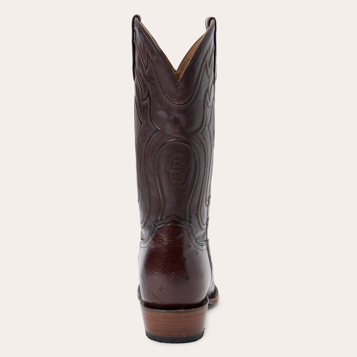 Stetson Wyatt Smooth Ostrich Boots - Stetson - Flyclothing LLC