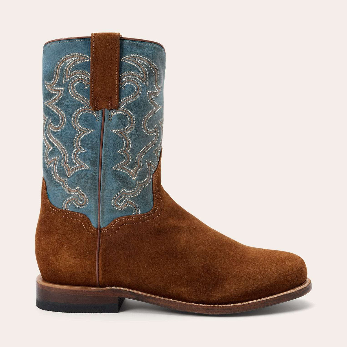 Stetson Weston Roper Boots - Brown