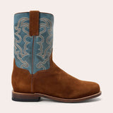 Stetson Weston Roper Boots - Brown