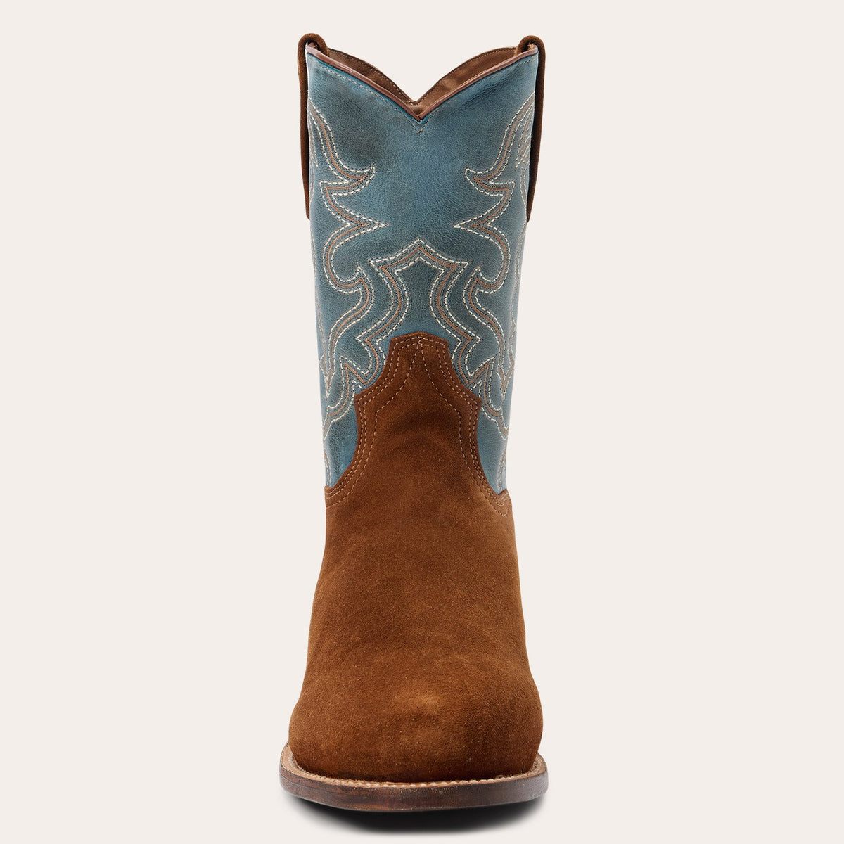 Stetson Weston Roper Boots - Brown