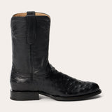 Stetson Austin Ostrich Roper Boots - Stetson