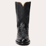 Stetson Austin Ostrich Roper Boots - Stetson