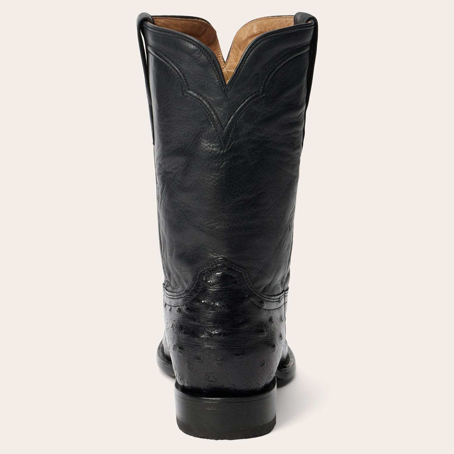 Stetson Austin Ostrich Roper Boots - Stetson - Flyclothing LLC